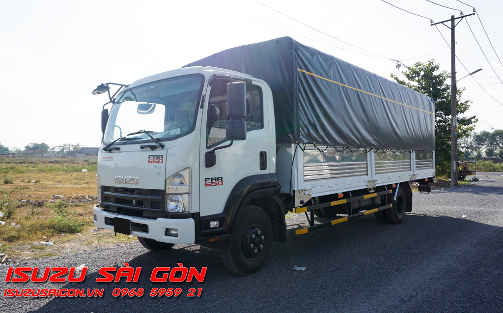 Xe Tải Isuzu 6T5 Mui Bạt Thùng 6m8 3